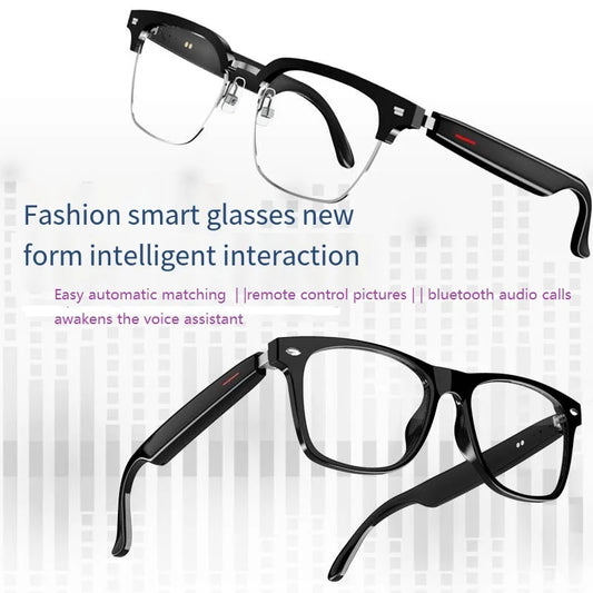 Unisex Bluetooth Smart Glasses with Wireless Bluetooth Headset