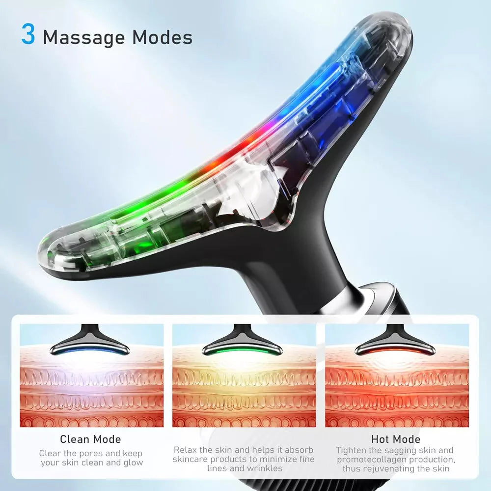 GlowLift 360 – Anti-Aging LED Facial Massager & Skin Tightener