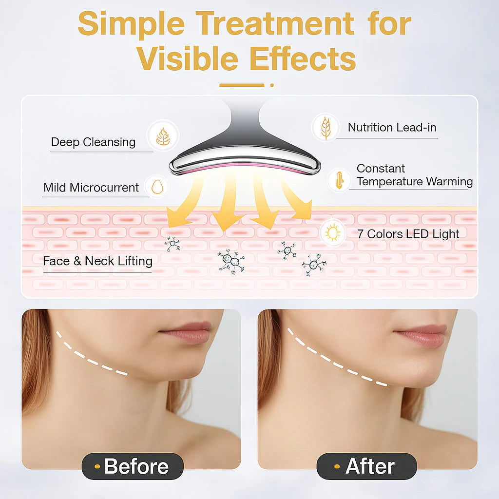 GlowLift 360 – Anti-Aging LED Facial Massager & Skin Tightener