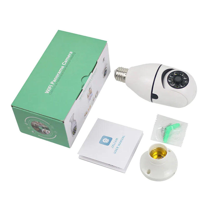 360°Wi-Fi Light Bulb Camera Smart Home Wireless Security