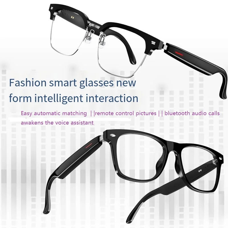 Unisex Bluetooth Smart Glasses with Wireless Bluetooth Headset 