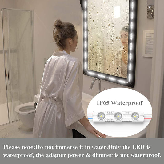 LED Vanity Mirror Lights with RF Remote (Mirror Not Included)